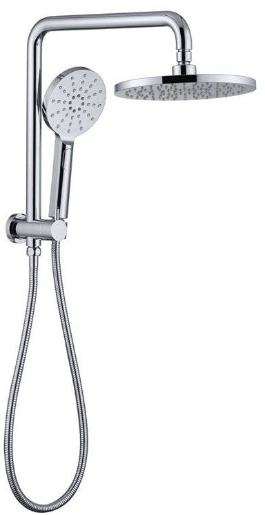 Mica Half-Rail Shower - Chrome
