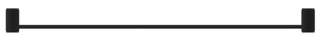 Mica Fluted Single Towel Rail - image 2
