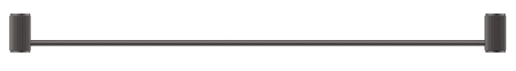 Mica Fluted Single Towel Rail - image 8