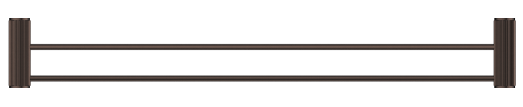 Mica Fluted Double Towel Rail - image 13