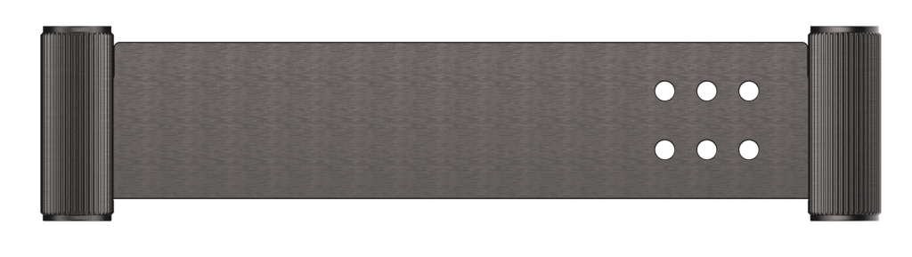 Mica Fluted Stainless Shelf - 400mm - image 8