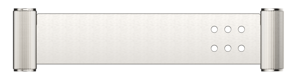 Mica Fluted Stainless Shelf - 400mm - image 5