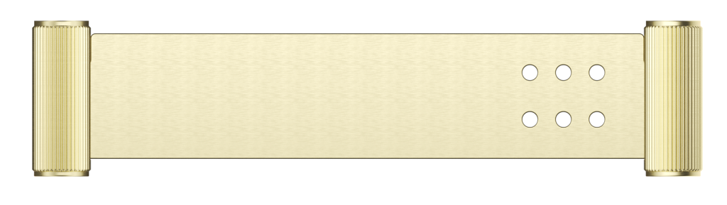 Mica Fluted Stainless Shelf - 400mm - image 11