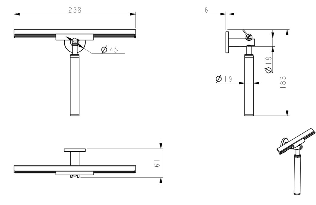 Mica Glass Squeegee - image 3