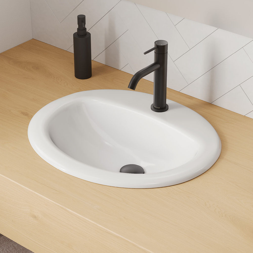 Kaya Basin Mixer, Matte Black