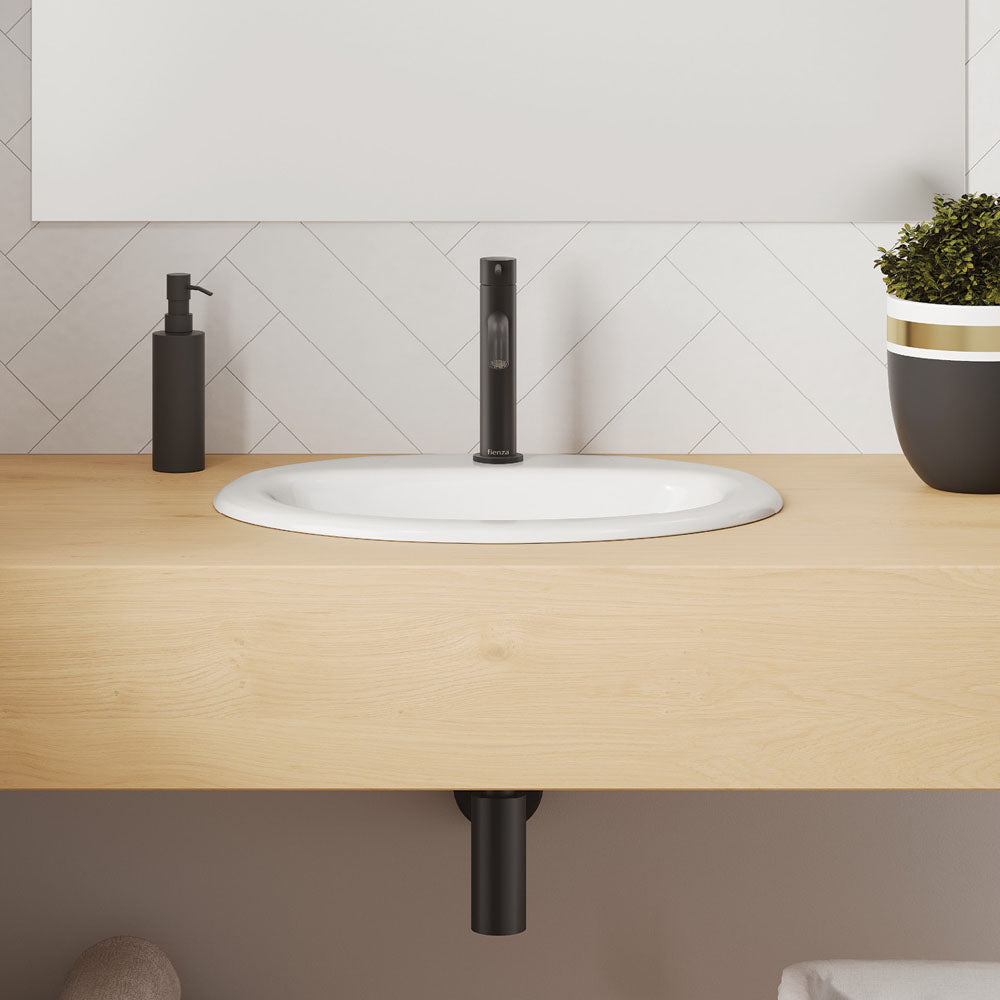 Kaya Basin Mixer, Matte Black