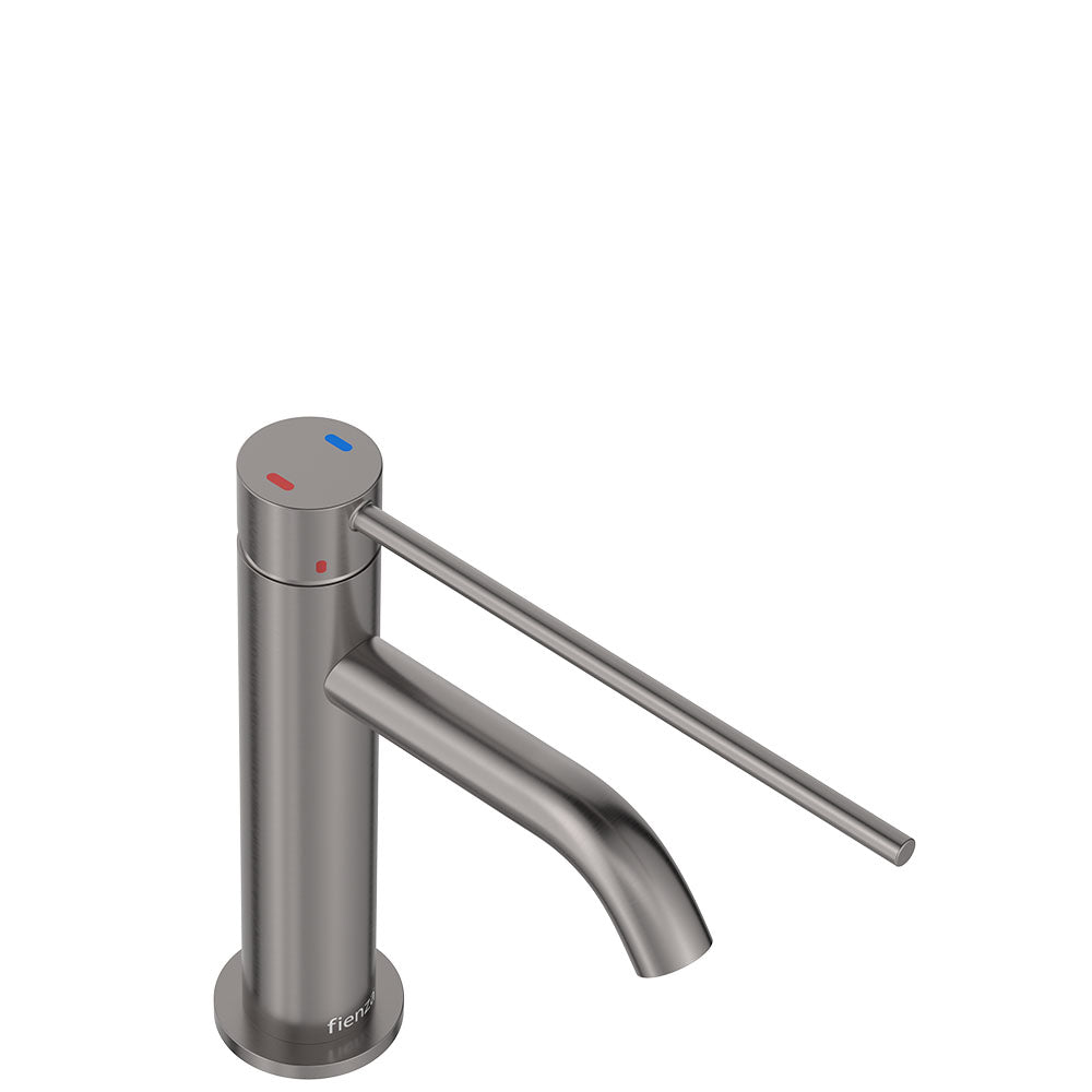 Kaya Care Basin Mixer, Gun Metal