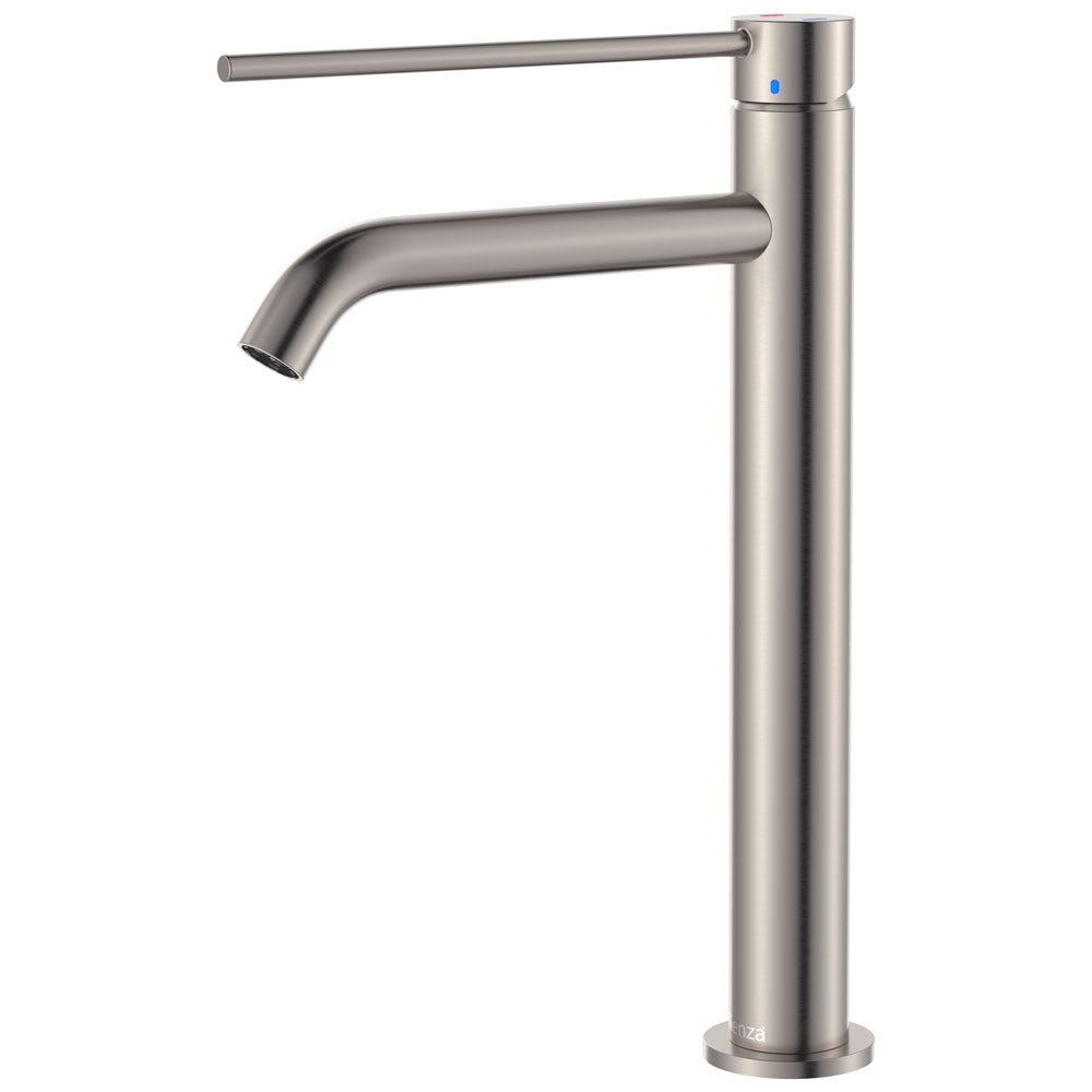 Kaya Care Tall Basin Mixer, Brushed Nickel