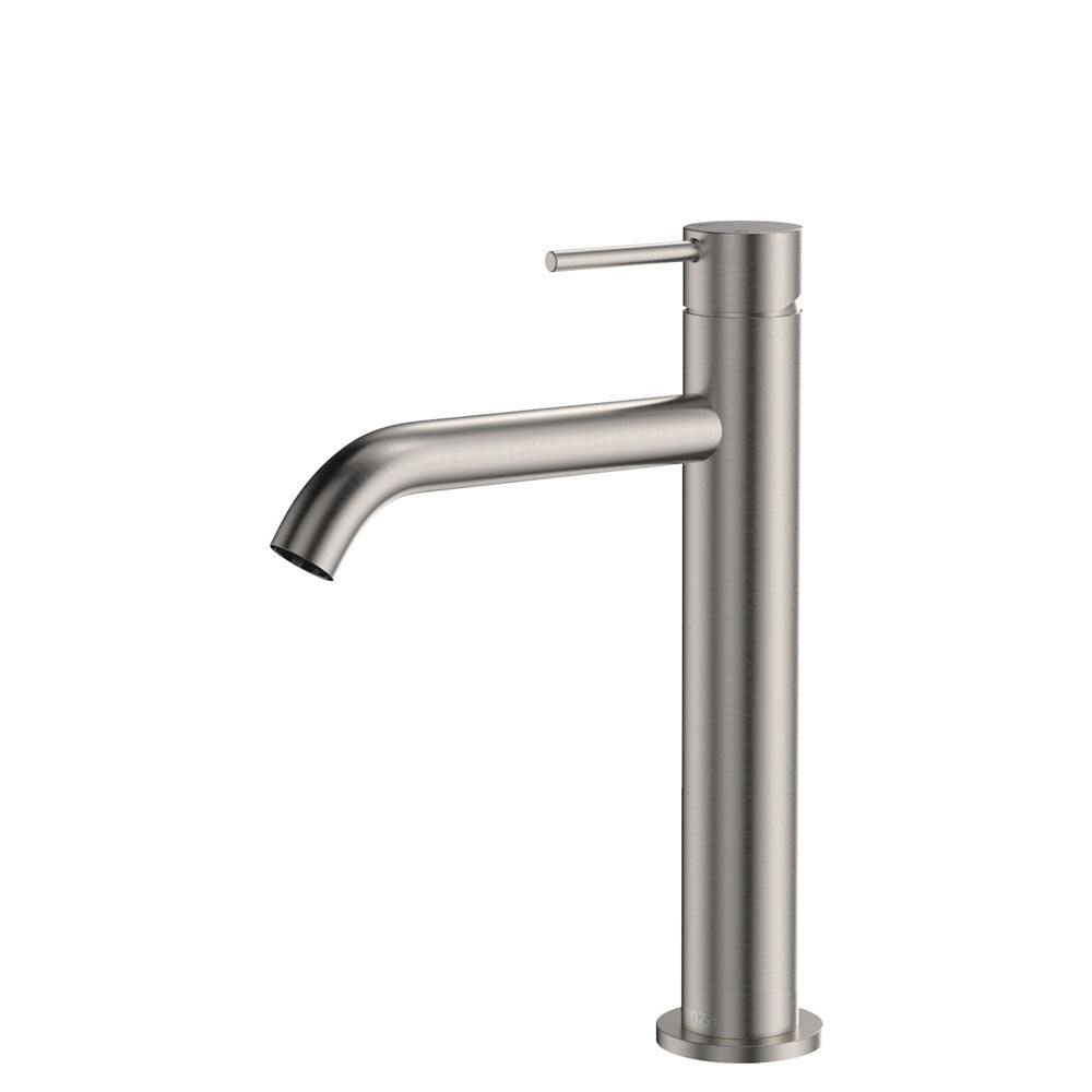 Kaya Medium Basin Mixer, Brushed Nickel