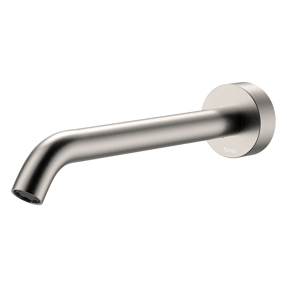 Kaya Wall Basin/Bath Outlet, 220mm, Brushed Nickel