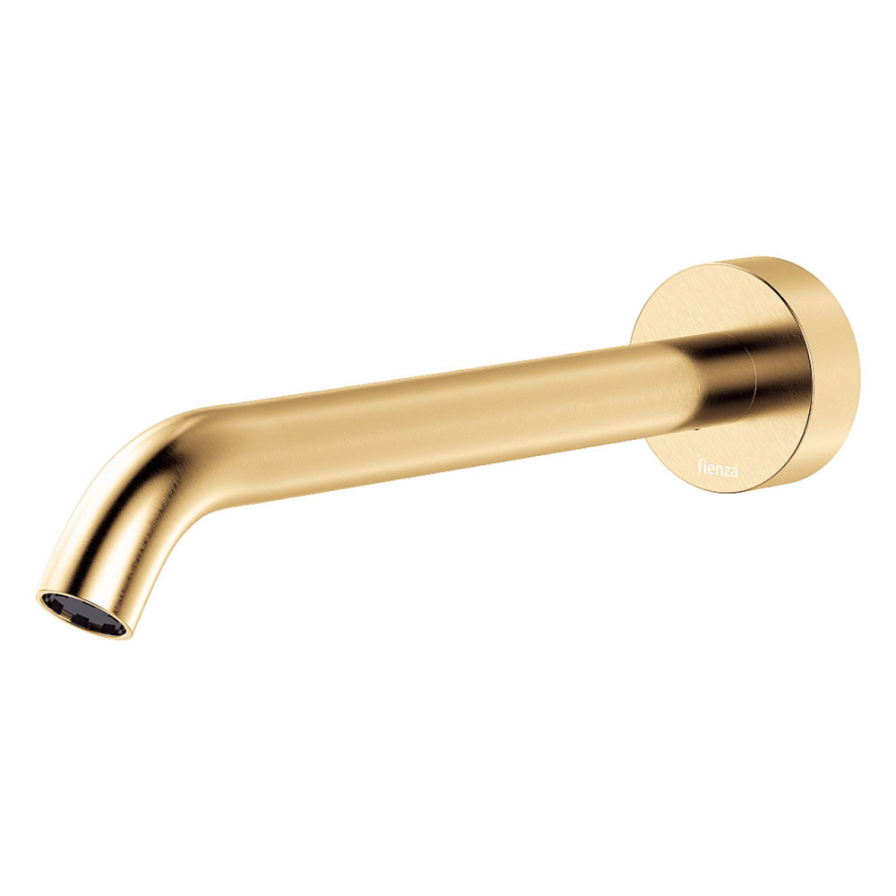 Kaya Wall Basin/Bath Outlet, 220mm, Urban Brass 