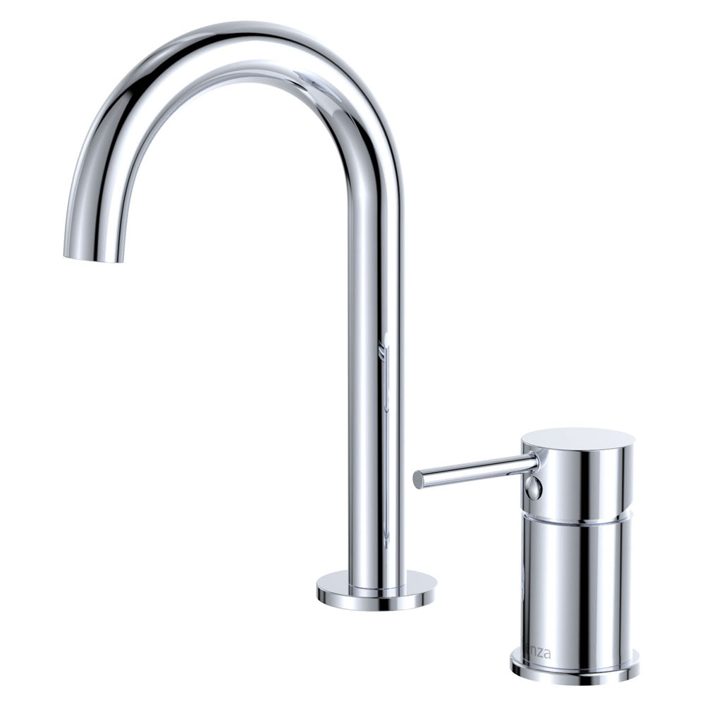 Kaya Hob Mixer Set, Chrome