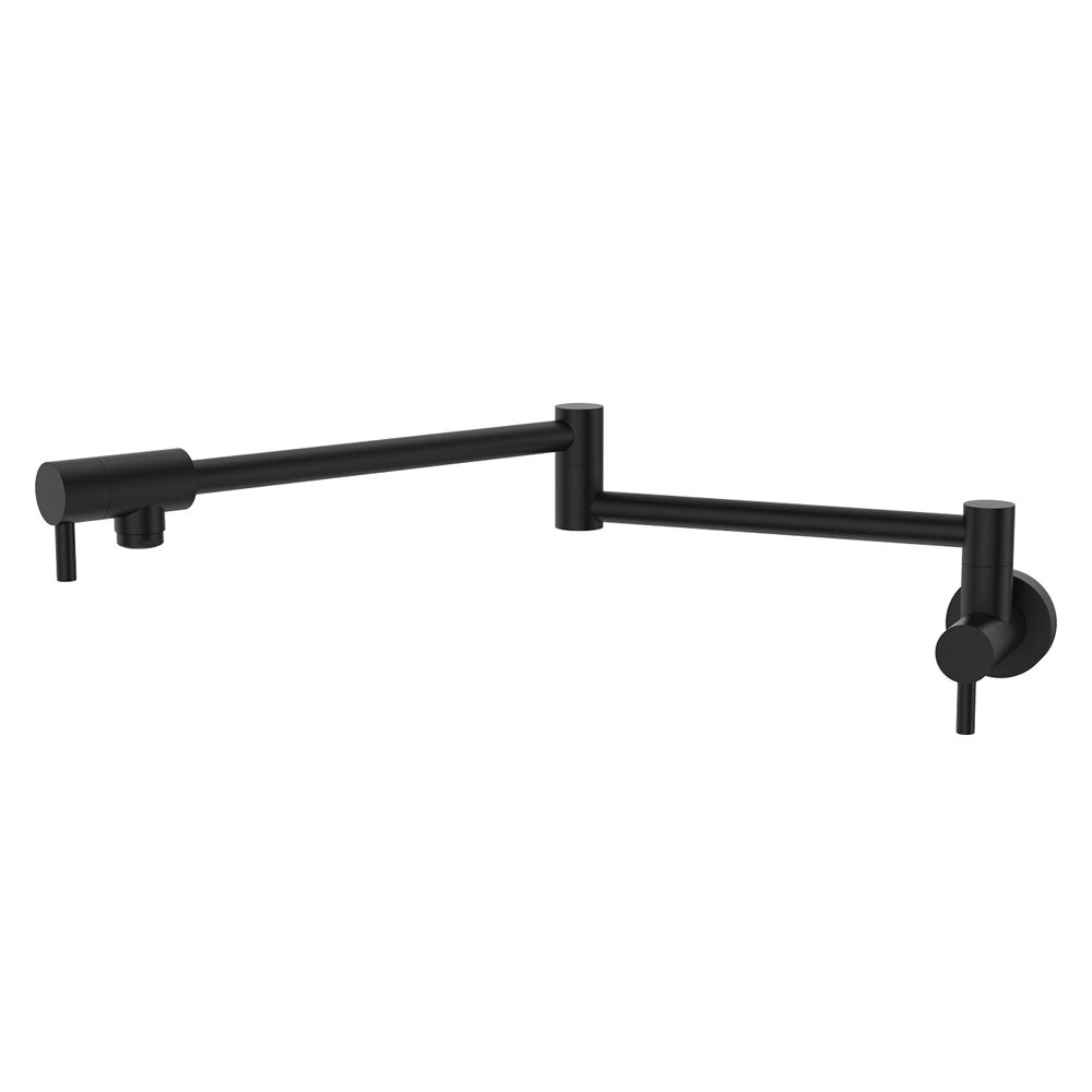 Kaya Pot Filler, Matte Black
