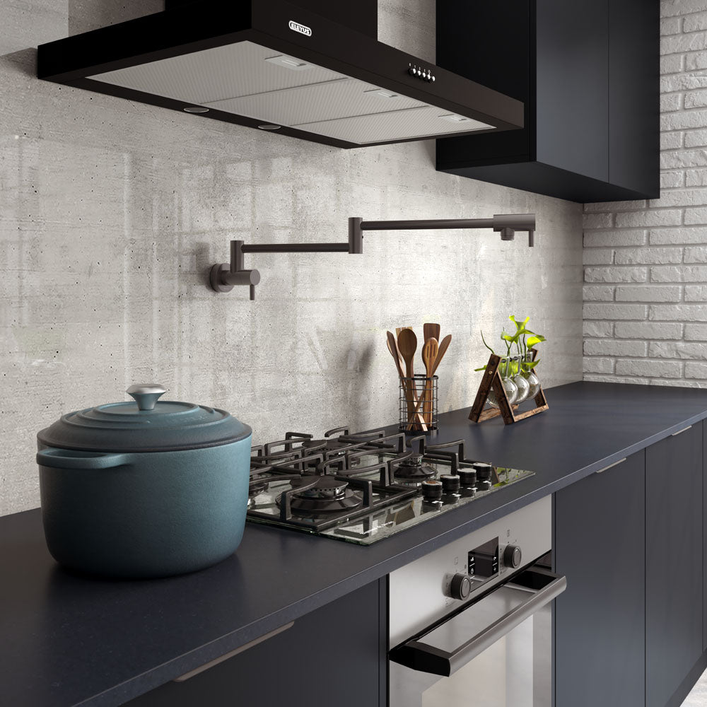 Kaya Pot Filler, Gun Metal