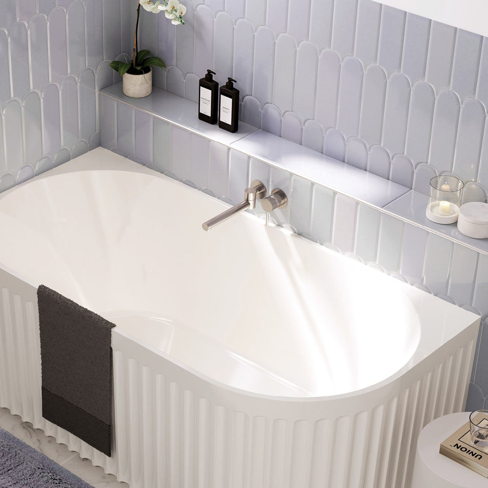 Kaya Swivel Basin/Bath Outlet, Brushed Nickel