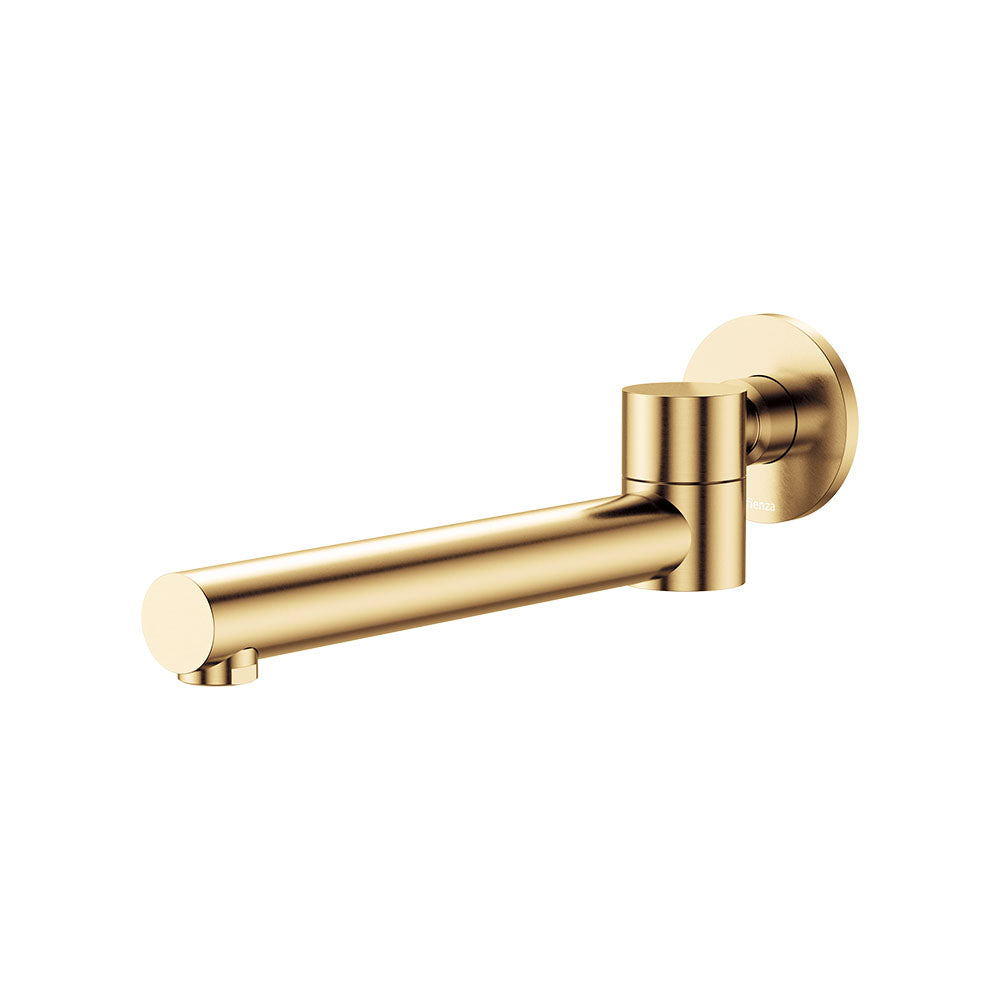 Kaya Swivel Basin/Bath Outlet, 220mm, Urban Brass 