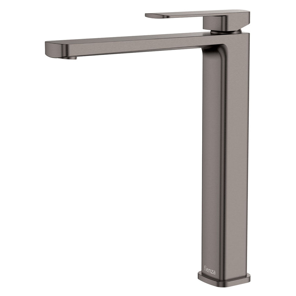 Tono Tall Basin Mixer, Gun Metal