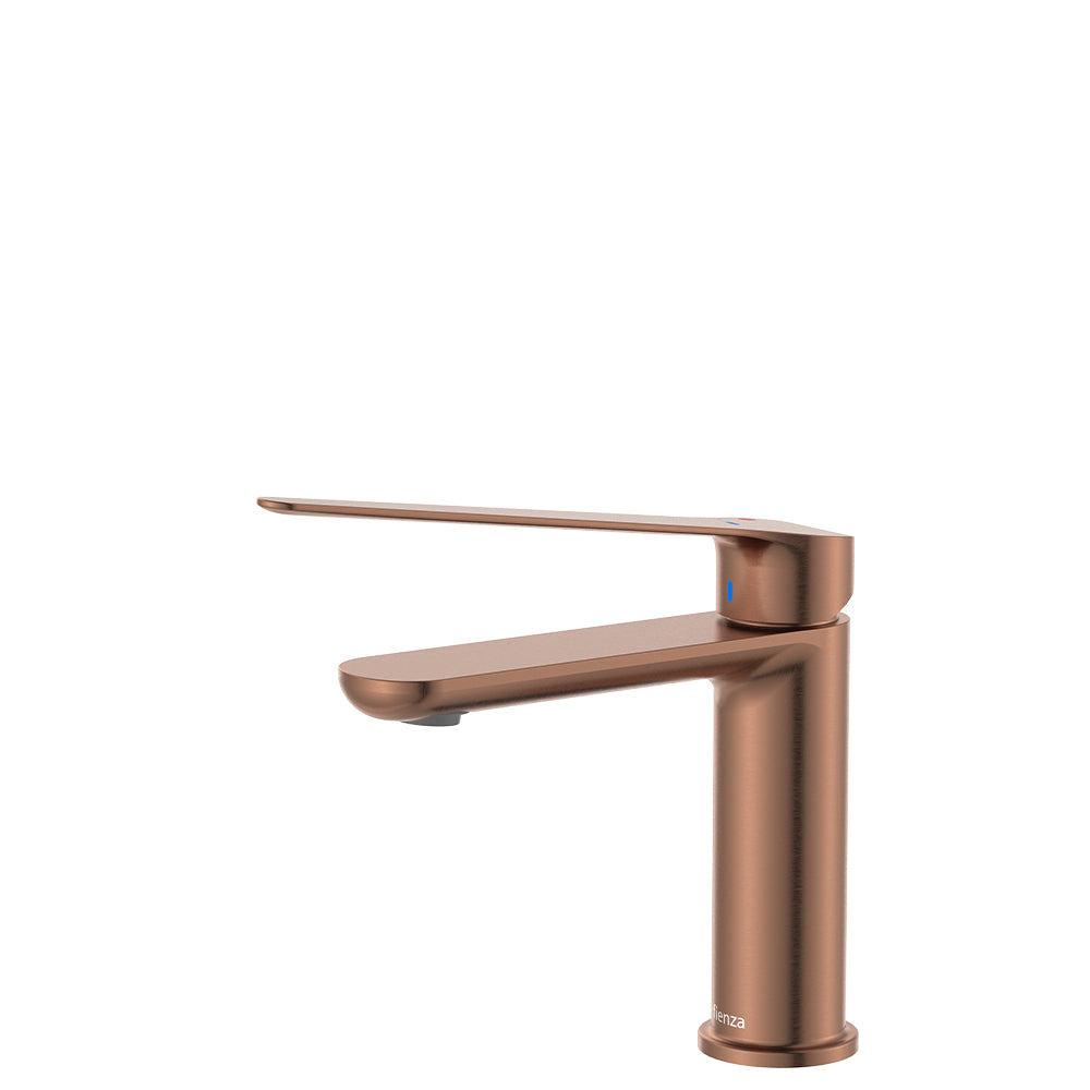 Empire Care Cold Start Basin Mixer, Brushed Copper