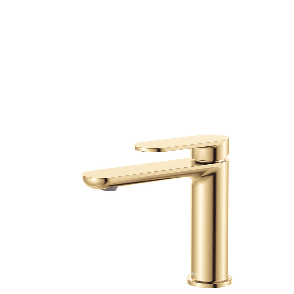 Empire Slim Cold Start Basin Mixer, Urban Brass