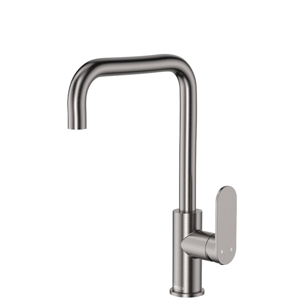 Empire Slim Sink Mixer, Gun Metal