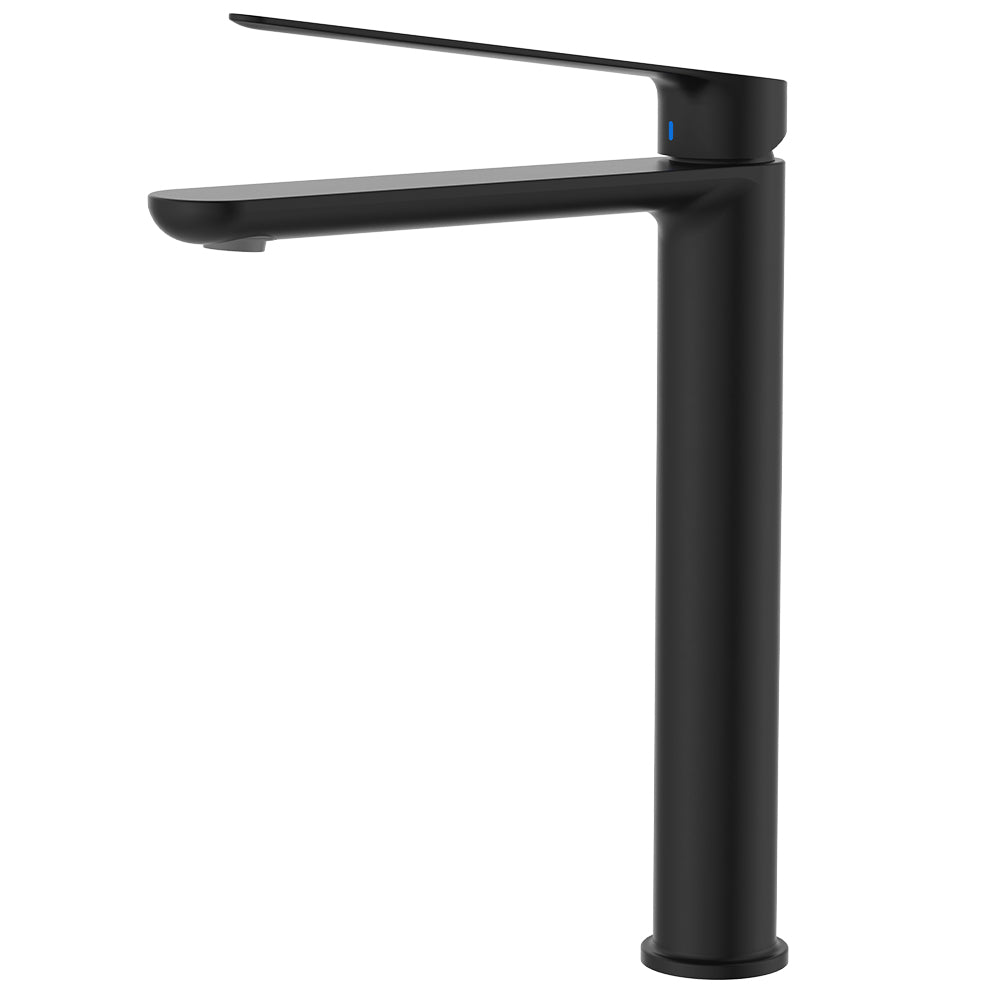 Empire Care Cold Start Tall Basin Mixer, Matte Black