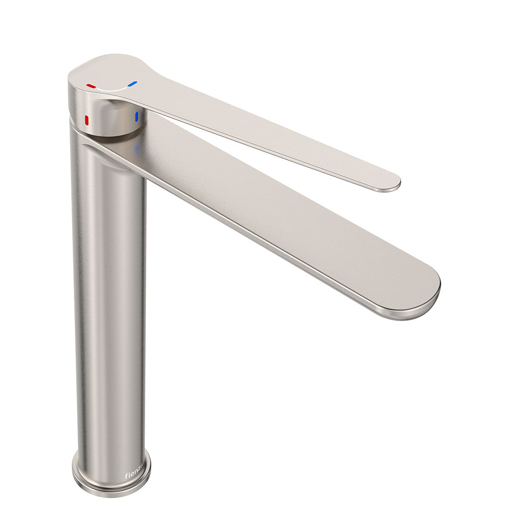 Empire Care Cold Start Tall Basin Mixer, Brushed Nickel