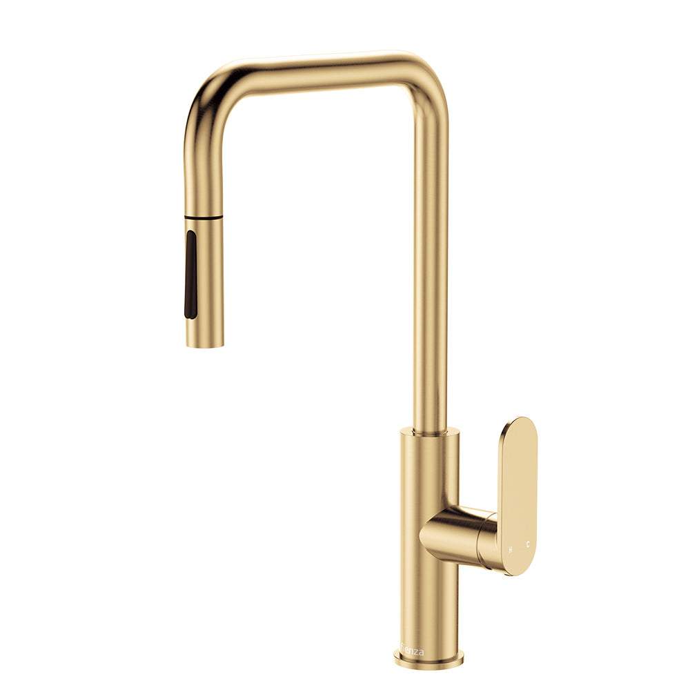 Empire Slim Pull-Out Sink Mixer, Urban Brass
