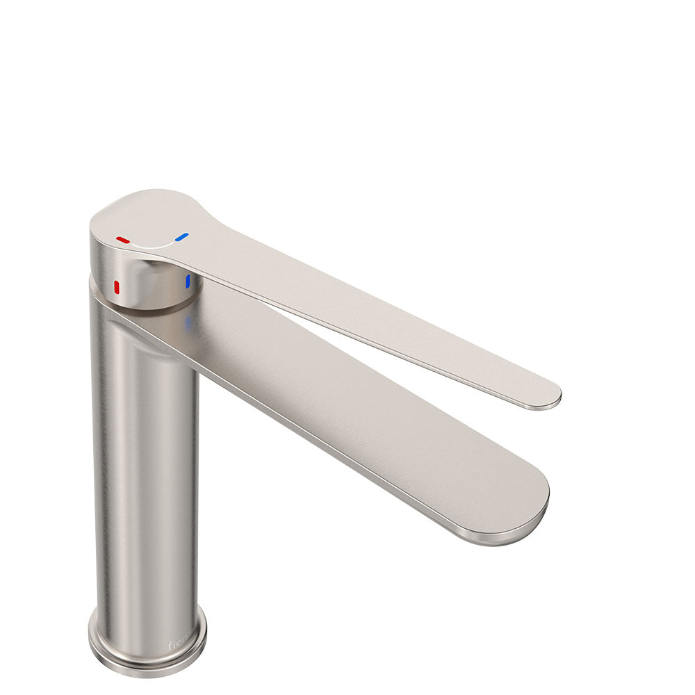 Empire Care Cold Start Medium Basin Mixer, Brushed Nickel