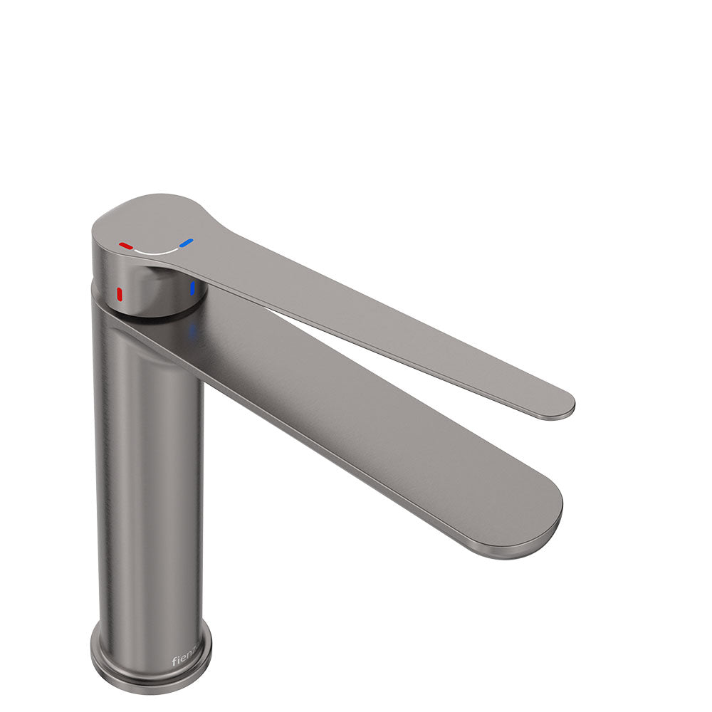 Empire Care Cold Start Medium Basin Mixer, Gun Metal