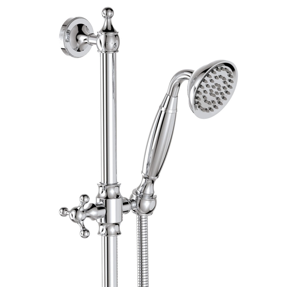 Lillian Rail Shower Set, Chrome