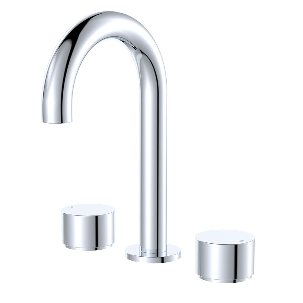 Kaya Round Hob Set, Round Taps, Chrome