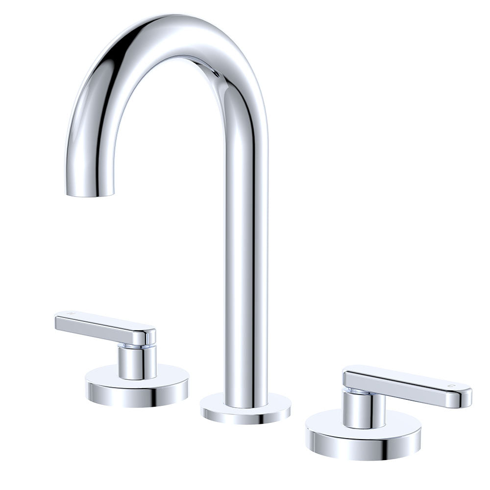 Kaya Round Hob Set, Lever Taps, Chrome