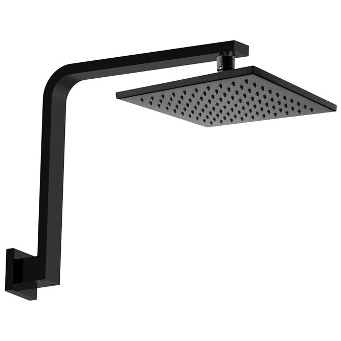 Modena Shower Head, 200mm, Matte Black