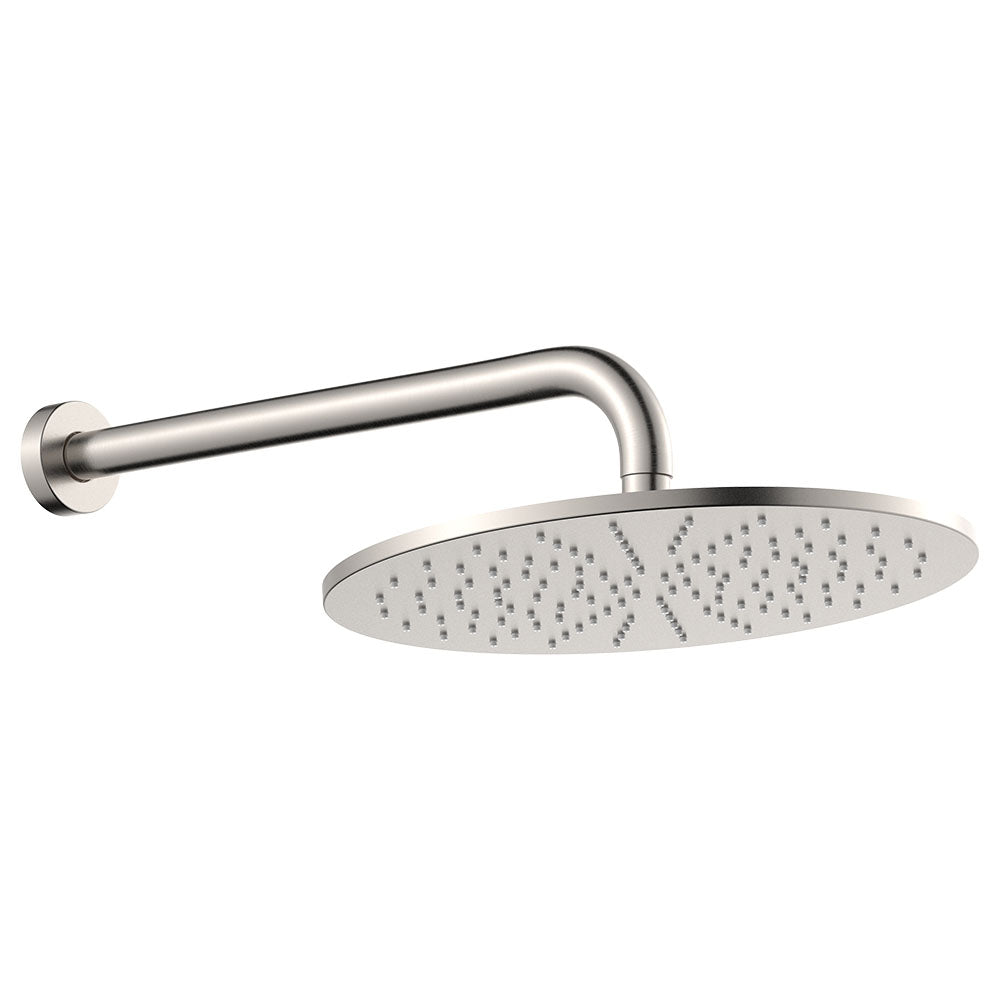 Empire Slim Shower Arm Set, Brushed Nickel