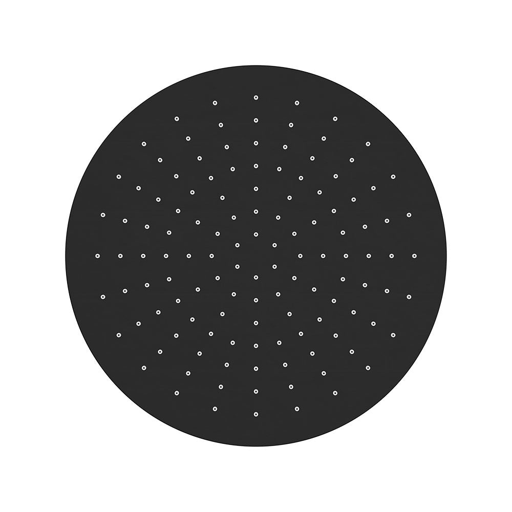 Starry Shower Head, 300mm, Matte Black
