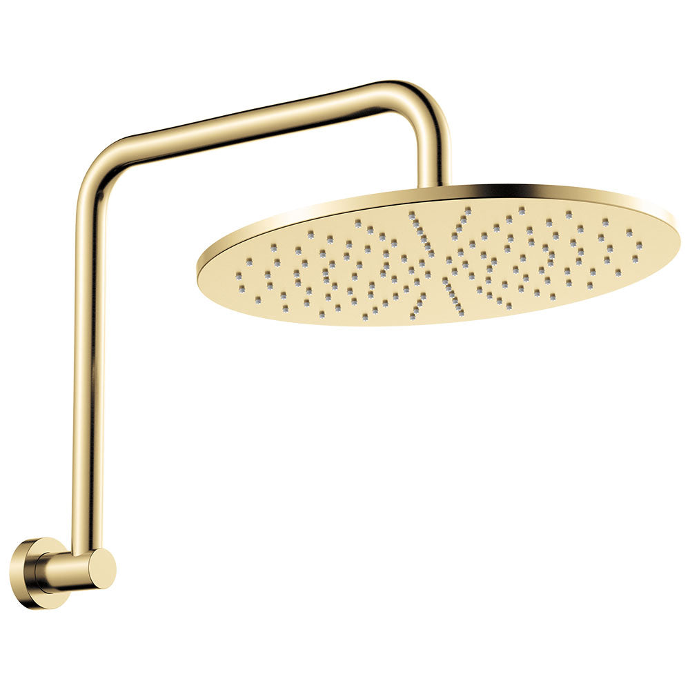 Empire Slim Gooseneck Shower Arm Set, Urban Brass
