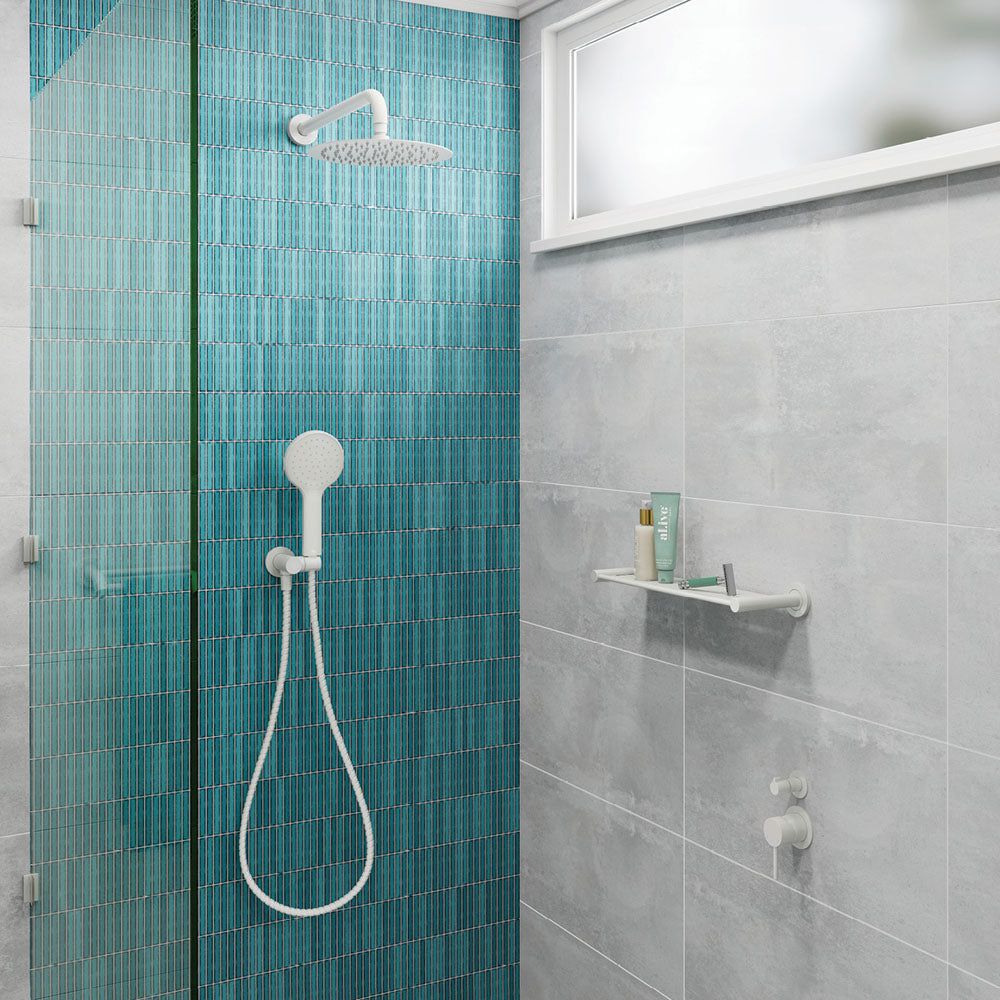 Kaya Shower Head, 250mm, Matte White