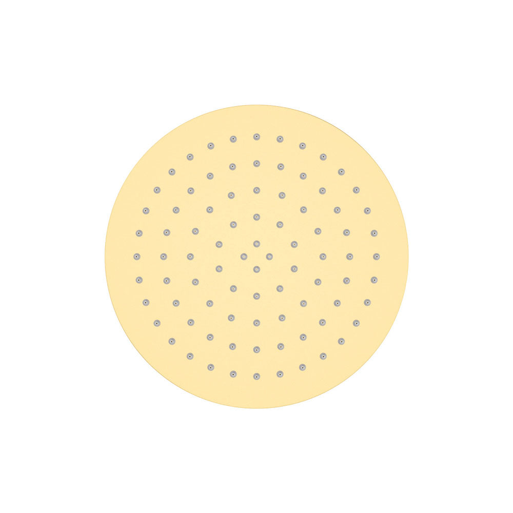 Kaya Shower Head, 250mm, Urban Brass