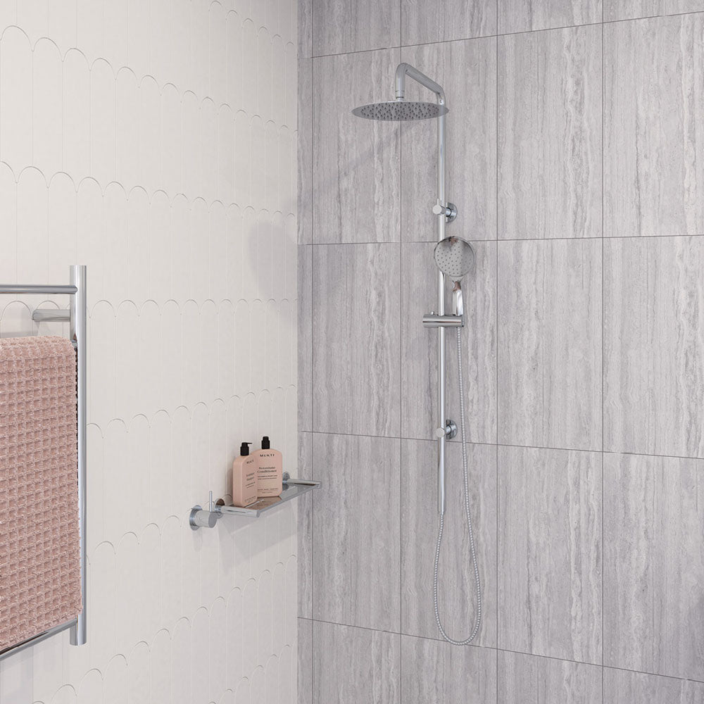 Kaya Shower Head, 250mm, Chrome