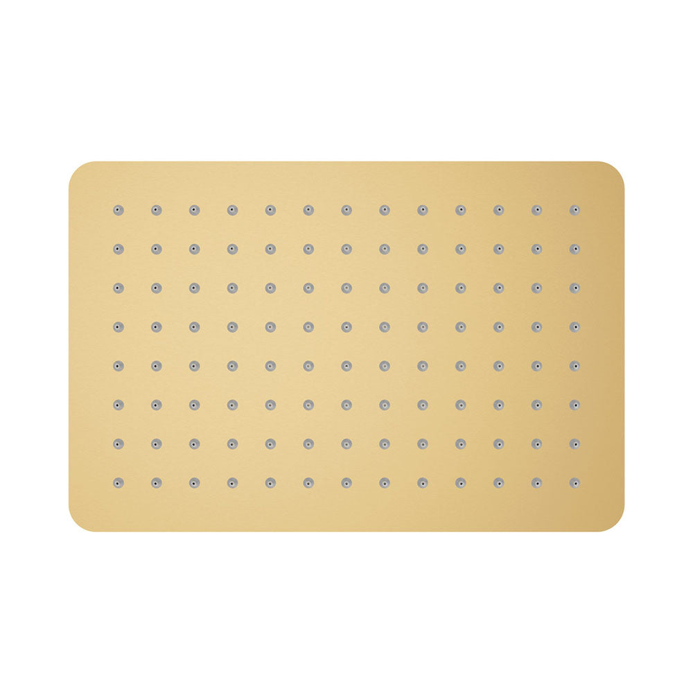 Koko Rectangular Shower Head, Urban Brass