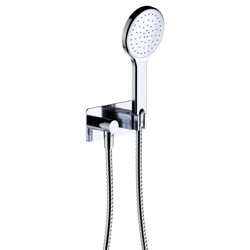 Kaya Hand Shower, Rectangular Plate, Chrome