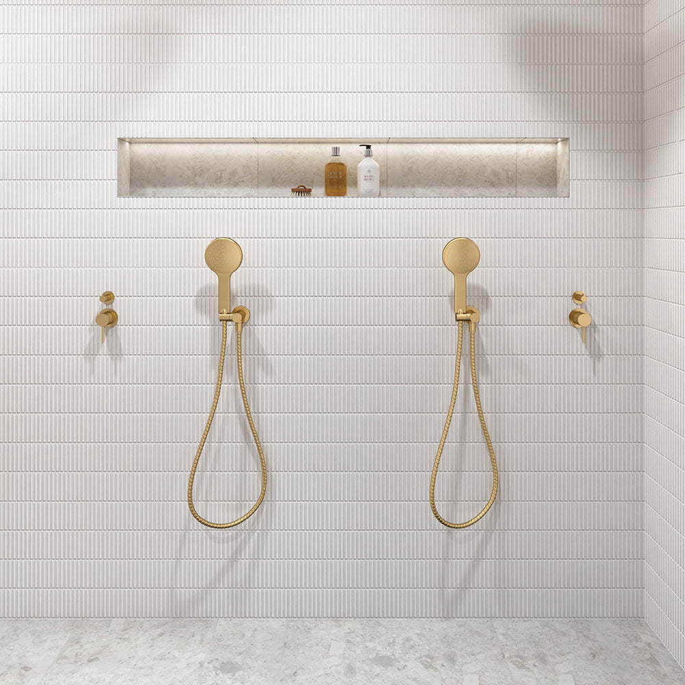 Kaya Hand Shower, Round Plate, Urban Brass