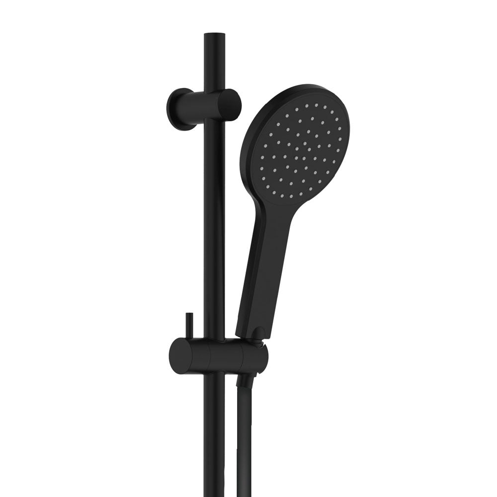 Hustle Rail Shower, Matte Black