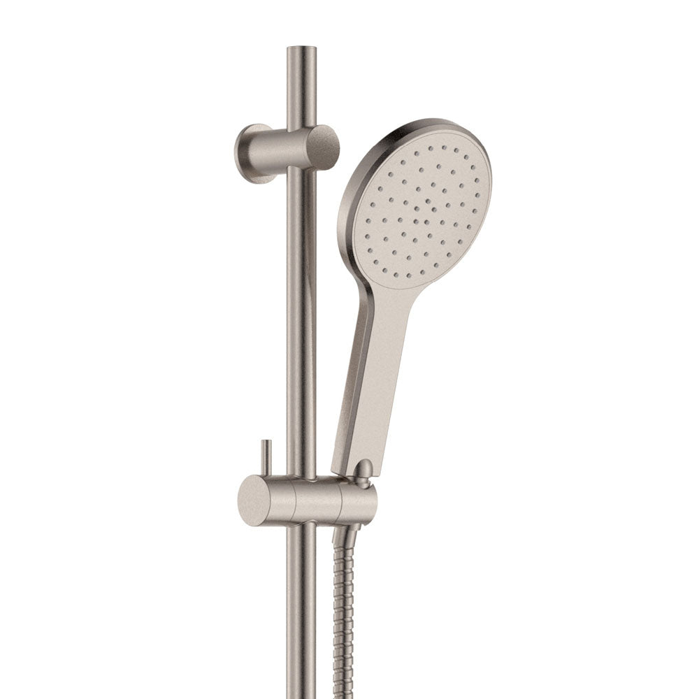 Kaya Rail Shower, Brushed Nickel