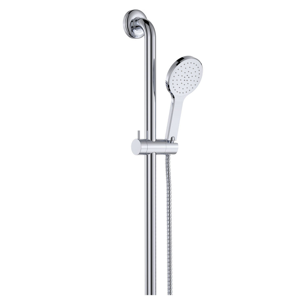 Luciana Care Inverted T Rail Shower, Left-Hand