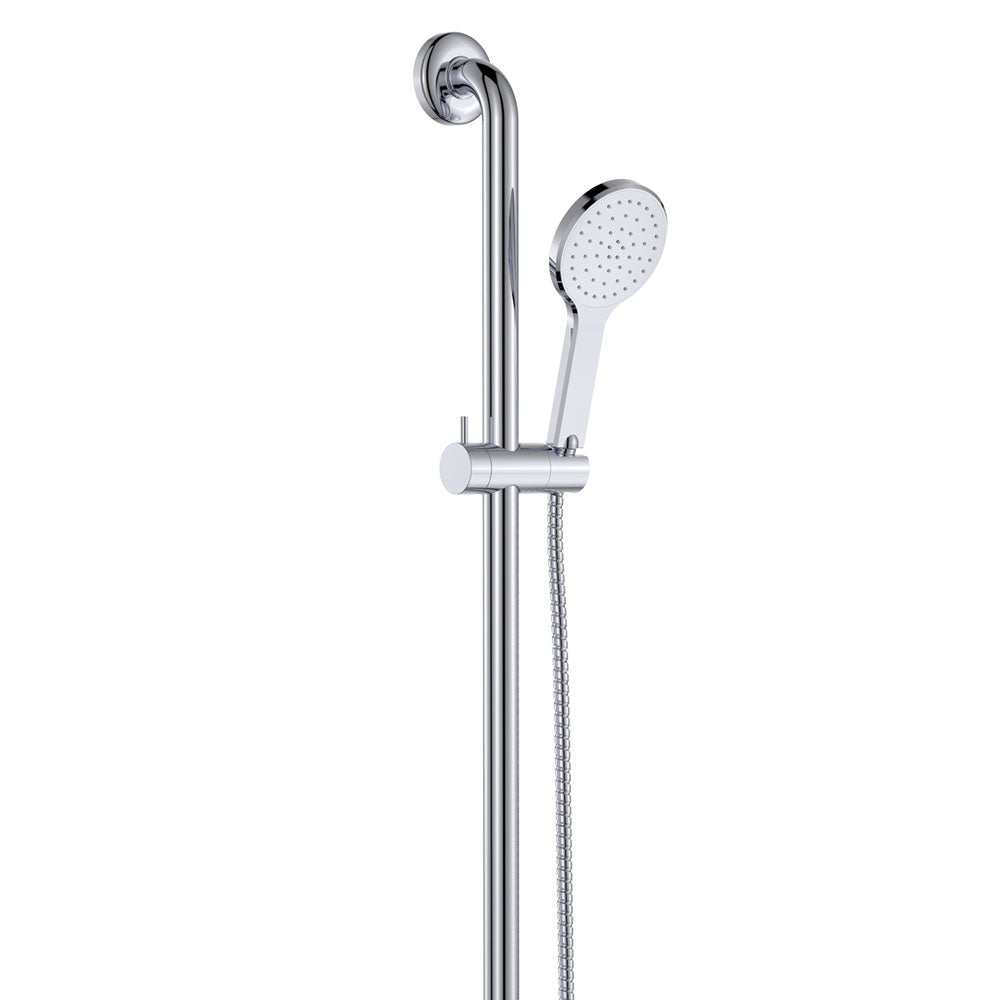 Luciana Care Inverted T Rail Shower, Right-Hand