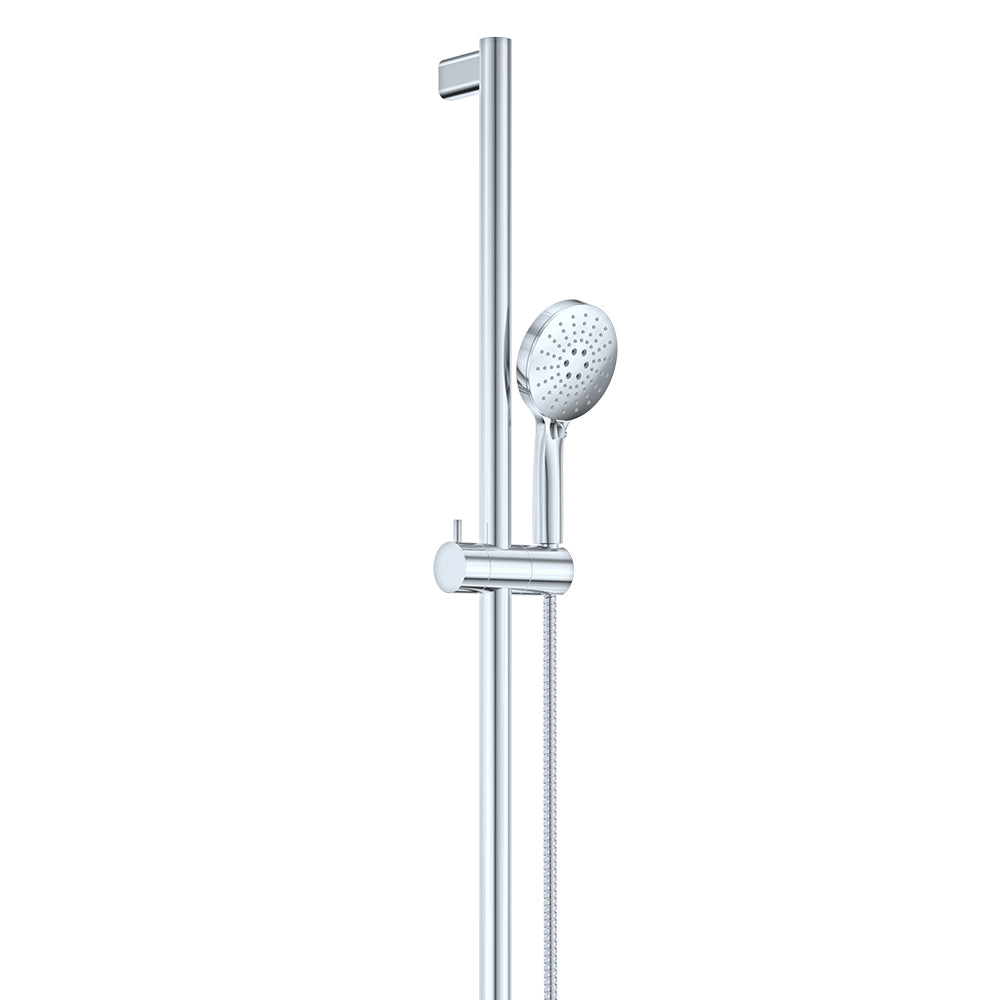 Care Inverted T Rail Shower, Chrome