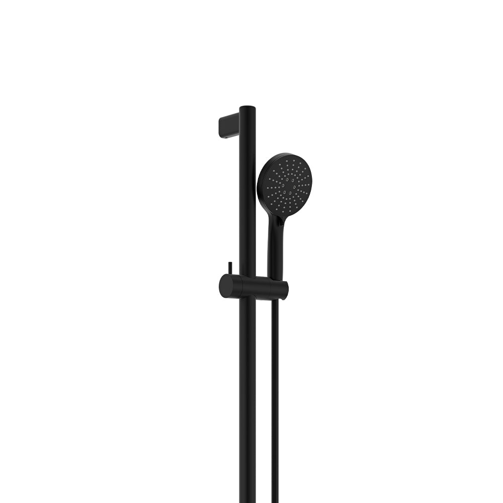 Care Rail Shower, Matte Black