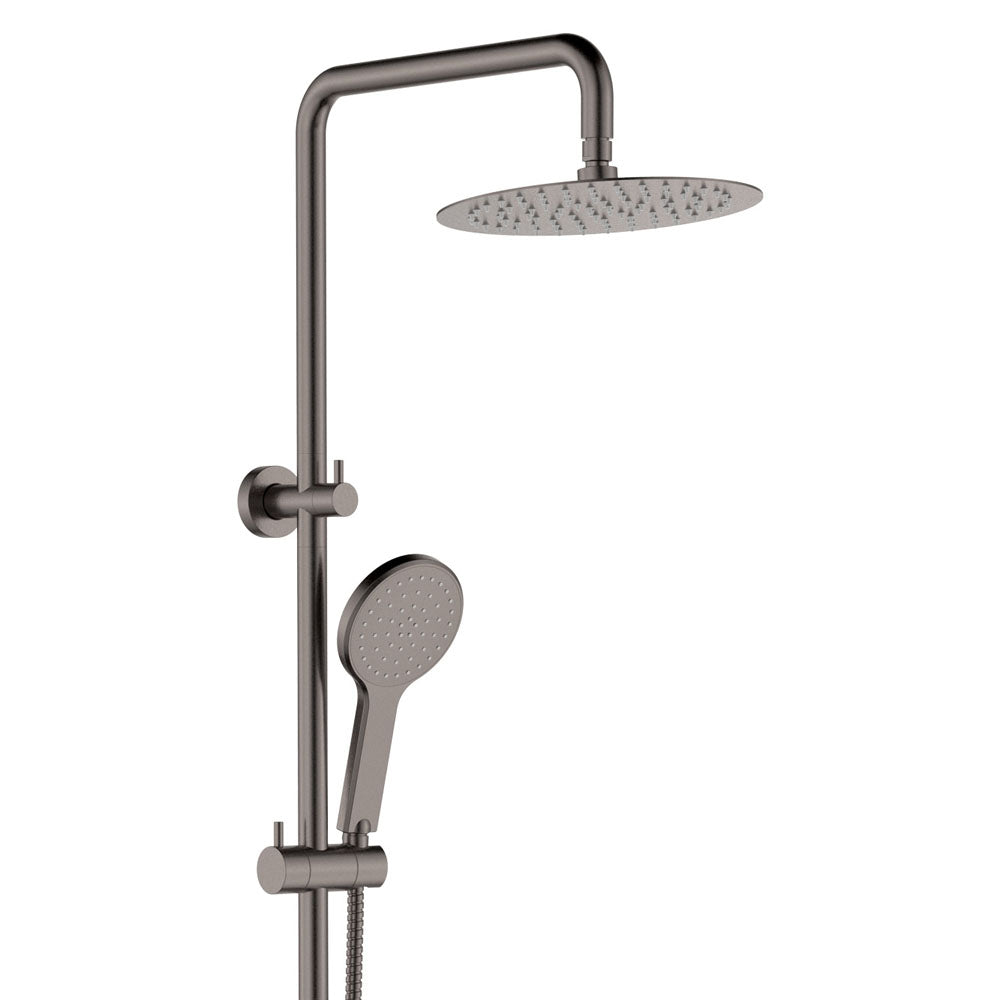 Kaya Twin Shower, Gun Metal