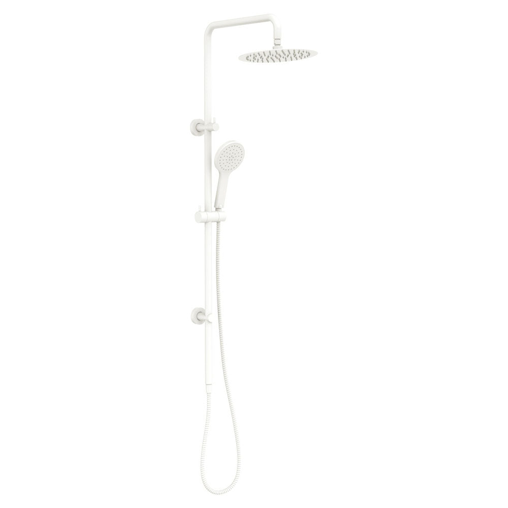 Kaya Twin Shower, Matte White